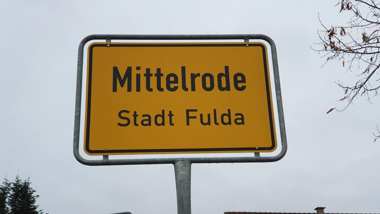 Ferienwohnung Am Sonnigen Haimberg Fulda Exterior foto