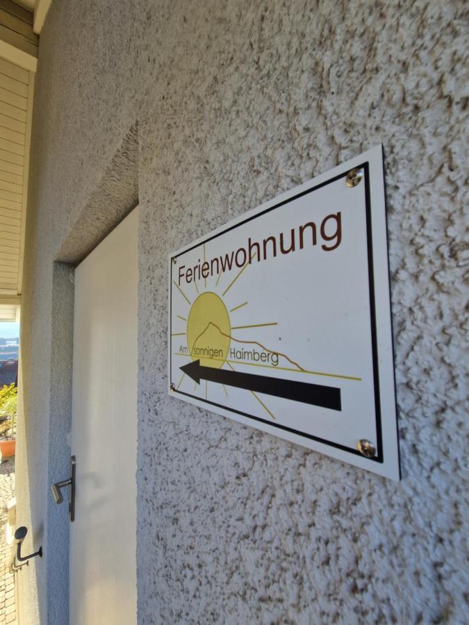 Ferienwohnung Am Sonnigen Haimberg Fulda Exterior foto